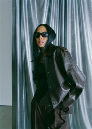 Royal Leather jakke Mole Copenhagen Muse 